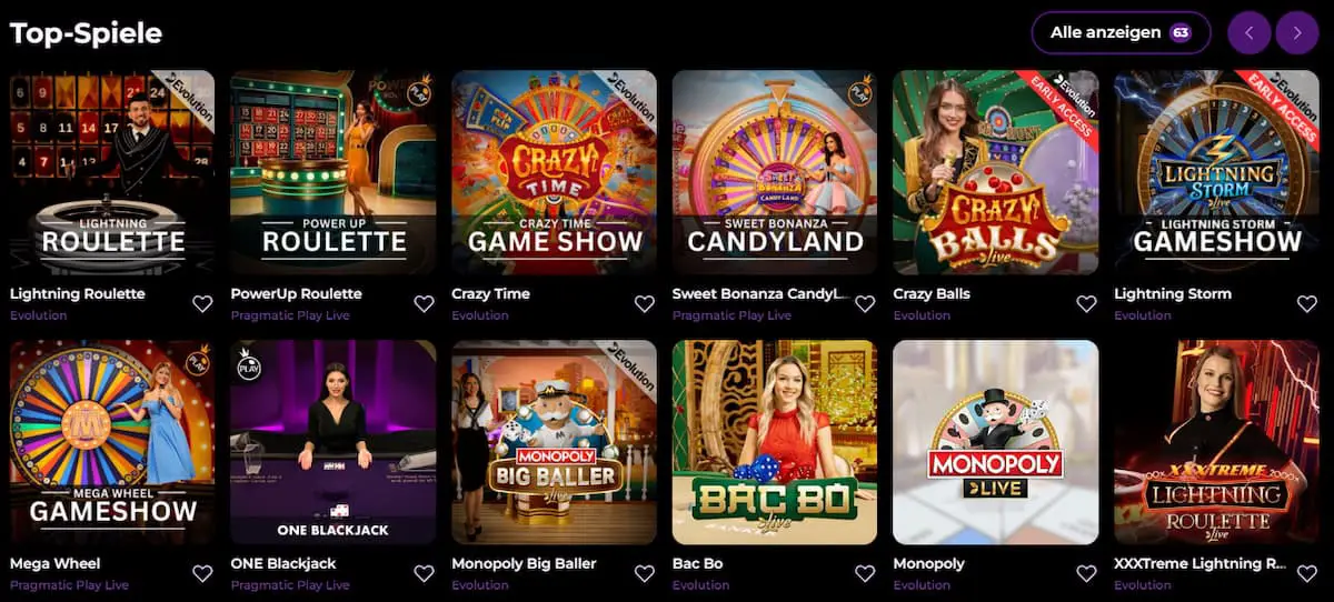 Live Casinos Österreich